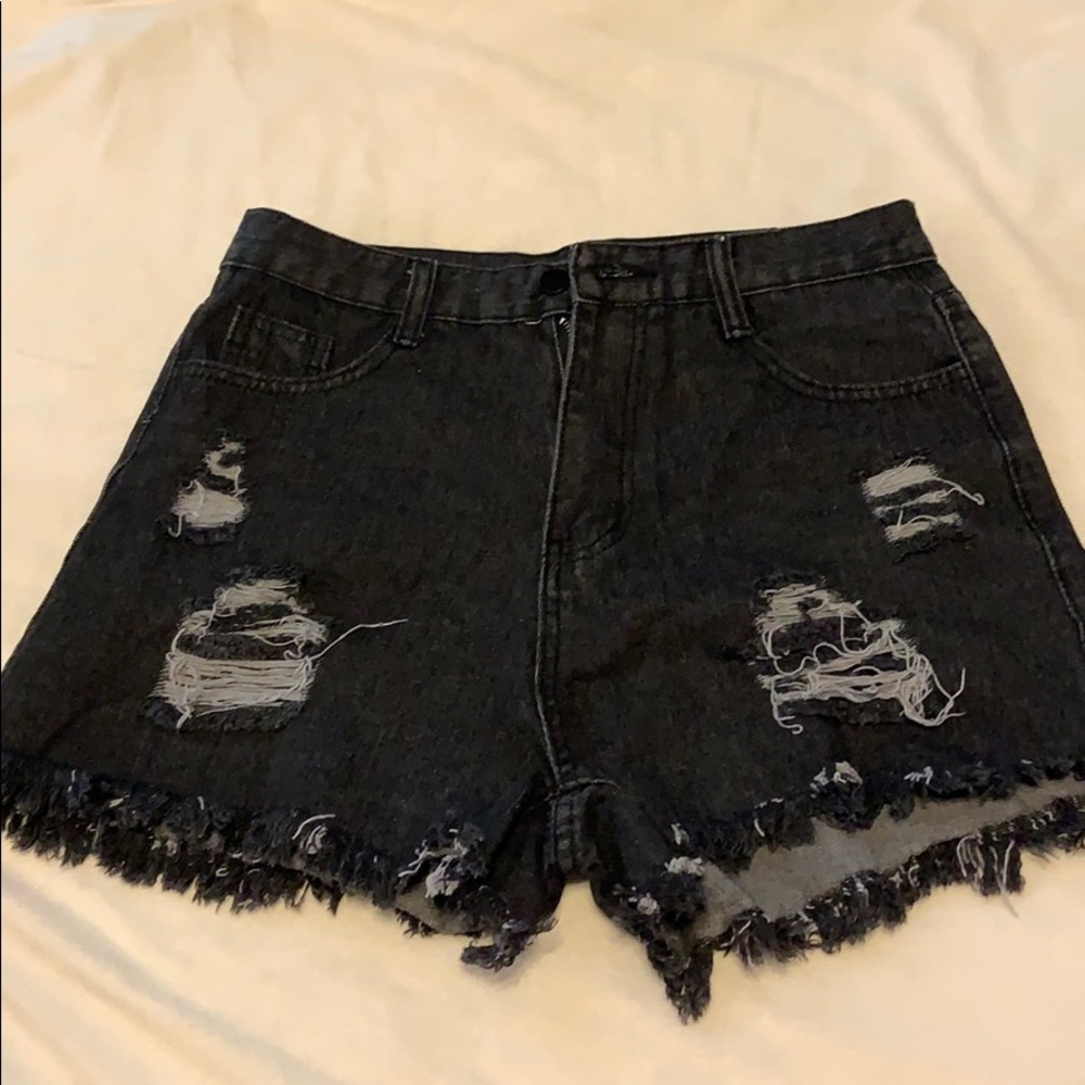 Black shorts